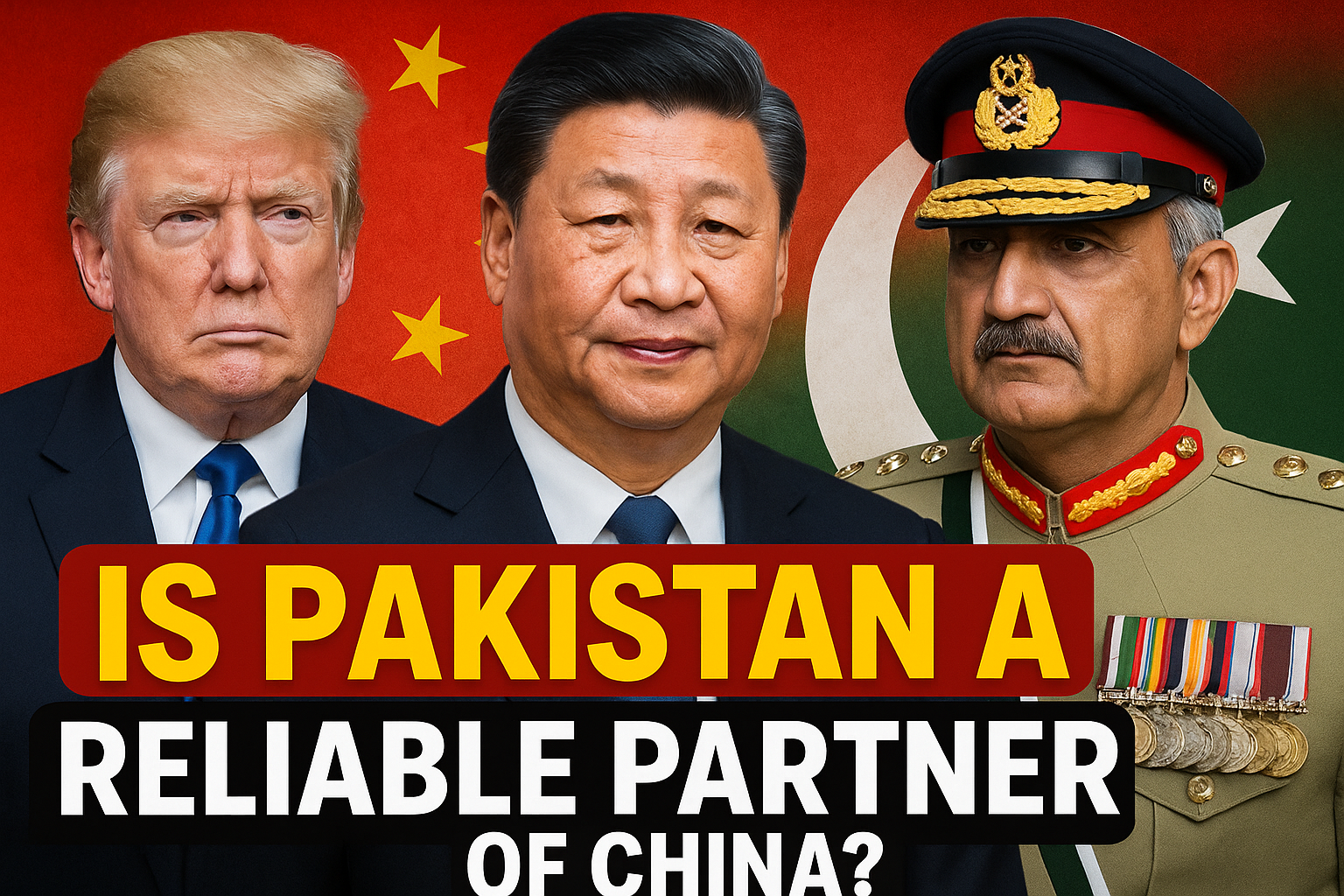 Pakistan a Reliable Partner of China
