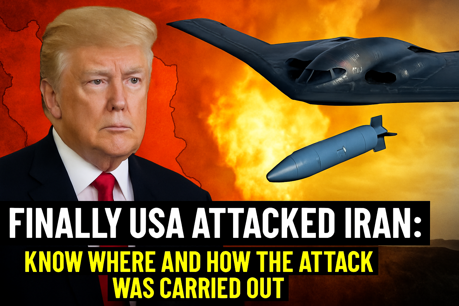 USA ATTACKED IRAN
