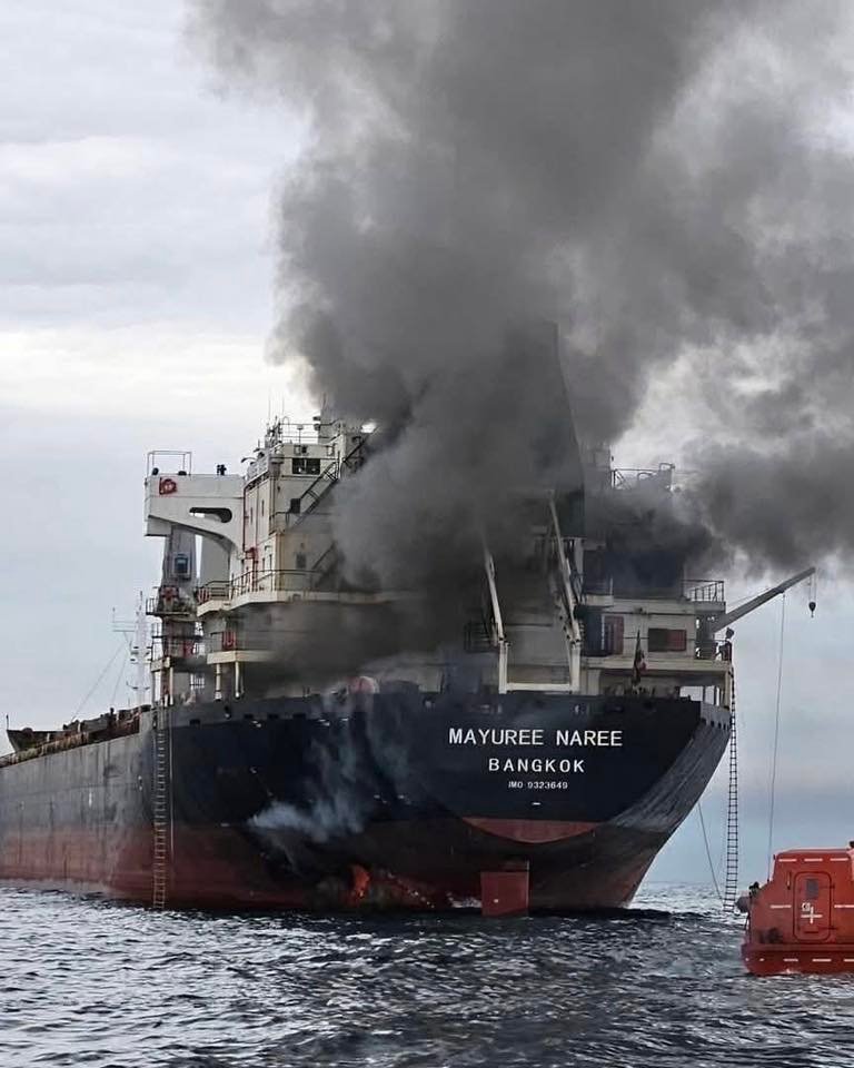 Thai cargo ship attacked in Strait of Hormuz